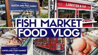 Auckland New Zealand Vlog | Things To Do In Auckland CBD | Auckland Fish Market New Zealand