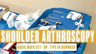 BASIC SET UP: SHOULDER ARTHROSCOPY