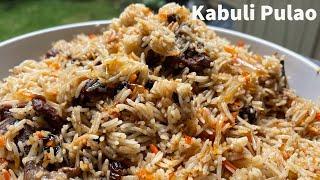 Kabuli Pulao Recipe 