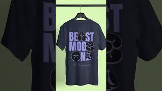BEAST MODE ON OVERSIZE UNISEX TSHIRT
