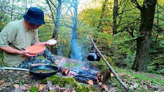 Cooking with the most aromatic wild vegetable in the world _ Giza, a wild vegetable