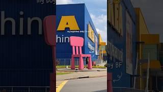 Huge Chair appear at IKEA Damansara #malaysia #