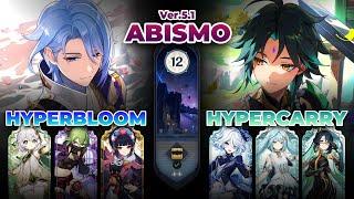 KAMISATO AYATO HYPERBLOOM & XIAO HYPERCARRY | SPIRAL ABYSS 5.1 | GENSHIN IMPACT