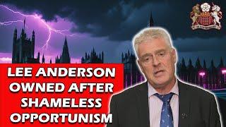 Lee Anderson Didn't Lift a Finger for Victims of Groom Gangs