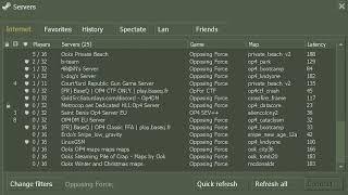 Half Life Opposing Force servers 2024