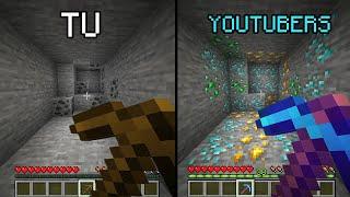 TU vs YOUTUBERS de MINECRAFT