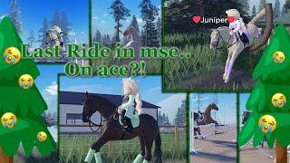 LAST RIDE IN MSE..ON ACE?!   //voiced//    *sad yet funny..*