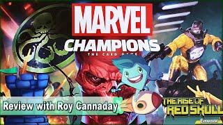 Marvel Champions: The Card Game – The Rise of Red Skull Review   with Roy Cannaday