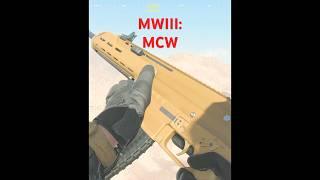 MW2 Remastered: ACR Vs MWIII (2023) MCW #shorts