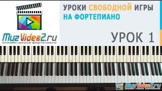 Уроки фортепиано. Урок 1 - построение простых аккордов на фортепиано
