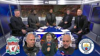 Liverpool Smashes Man City 2-0 Jamie Carragher & Roy Keane react to Win  | Arne Slot Crazy reaction