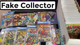 FAKE Comic Book Collector Shows Uncanny X-men Comic Run 2024