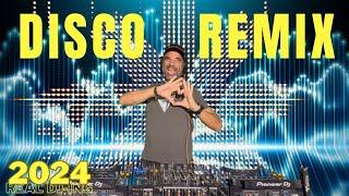 DISCO REMIX NONSTOP 2024 - PARTY  DISCO PARTY NONSTOP MIX 2024 Live DJ Mix Real DJ-ing