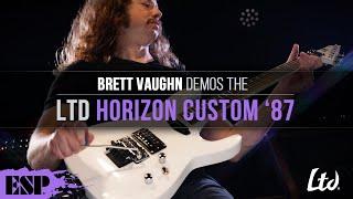 LTD Horizon Custom '87 Demo by Brett Vaughn | ESP Guitars