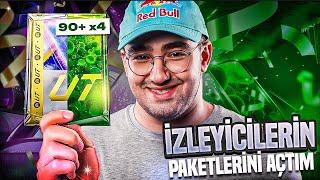 BU PAKETTE LOSE YOK?! 90+ x4 PAKETLERİNİZİ AÇTIM | EA FC 25