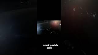 detik detik tabrakan beruntun hampir pindah alam