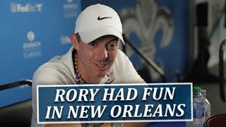 Rory McIlroy Had Fun In New Orleans