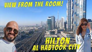 Dubai Hilton Al Habtoor City 4K Review: Best View in Dubai? Burj Khalifa View - Dubai Hotel Guide