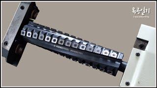 How to Self-exchange linear cutterhead into helical one / FINDBUY TOOL / planer