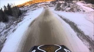 Kim Nilsson enduro bike at Uringe raceway