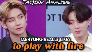 Taekook Analysis 2020 | Kim Taehyung really likes to play with fire