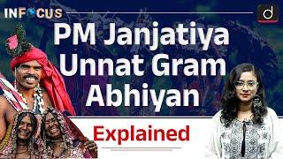 PM Janjatiya Unnat Gram Abhiyan | Tribal Homestay | InFocus | Drishti IAS English