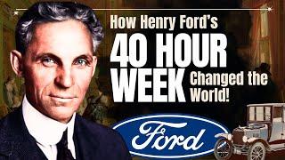 The Story of How Henry Ford Invented 'Weekends' to Build America