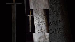 German executioner’s sword from 1613 with the inscription “And the Word became Flesh”