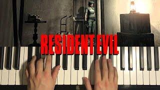 How To Play - Resident Evil 1 - Save Room  (PIANO TUTORIAL LESSON)