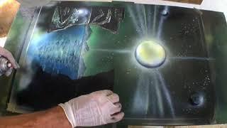Spray Paint Art "Energy" by Carlos Blázquez