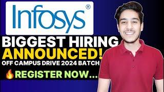 Infosys, Deloitte, Cognizant, Wipro Hirings | OFF Campus Drive For 2025 , 2024 , 2023 Batch Hiring