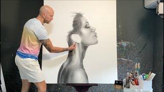 Five Artworks in 10 minutes by Artist Ashvin Harrison