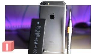 Меняю батарею iPhone 6 своими руками | Аккум с Aliexpress