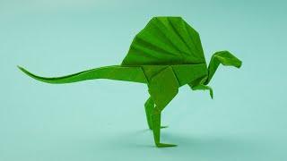 How to Fold Spinosaurus - Spinosaurus Origami Tutorial by Hoang Tuan