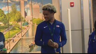 Paralympian Noah Malone gets surprise welcome home from Tokyo