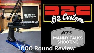 D2 Customs Middy Open Gun 1000 Round Review Manny Talks Shooting