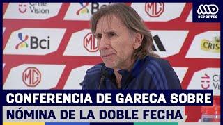 Conferencia completa de Ricardo Gareca sobre nómina de la doble fecha