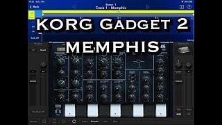 KORG Gadget 2 - Let's Look at the NEW Memphis Gadget (iMS-20) - iPad Demo