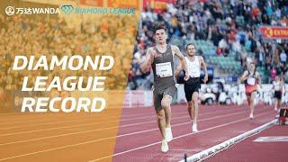 Jakob Ingebrigtsen sets Diamond League record of 3:46.46 in Oslo mile - Wanda Diamond League 2022