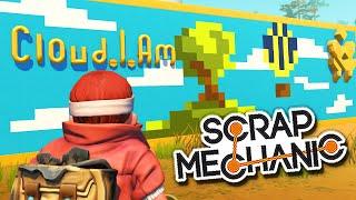 ДРОН, КОТОРЫЙ МЕНЯ УДИВИЛ! | ПОДАРКИ в SCRAP MECHANIC