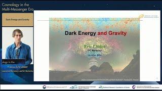 Dark Energy and Gravity(Prof. Eric Linder)