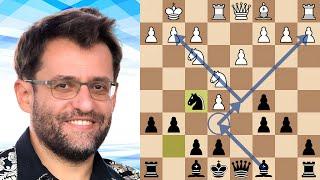 Levon Aronian in deep trouble vs 600-point underdog's Rossolimo Attack