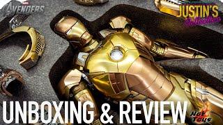 Hot Toys Iron Man Midas MK21 20th Anniversary Exclusive Unboxing & Review