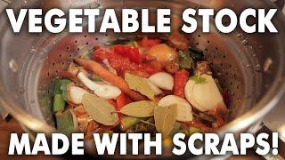 How to Make Vegetable Stock with Off Cuts and Scraps