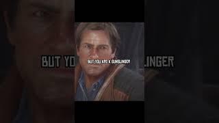 Arthur talks about the joys of gunslinging  #rdr #rdr2 #reddeadredemption #shorts