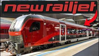 Full Review of the NEW RAILJET on its Inaugural Ride across Austria