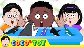 60min｜Raising animals in my toybox 1~6｜animals name for kids｜CoCosToy