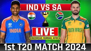 Live India vs South Africa 1st T20 Match, Durban | Ind vs Sa 1st T20 Today Live Cricket Match | #T20