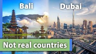 These places aren't real countries | Geography Misconceptions