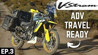 Preparing the Suzuki V-Strom 800DE for Adventure Travel (EP.3)